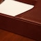 Dacasso Mocha Leather 4 x 6 Memo Holder AG-3009 - alternate 3